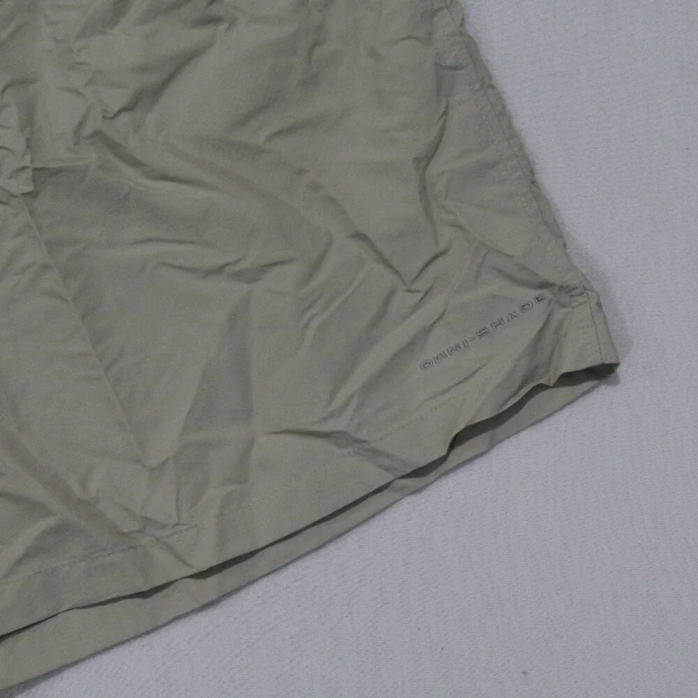 Columbia Men Tan UPF 50 Shorts Casual Board Shorts Size 1X